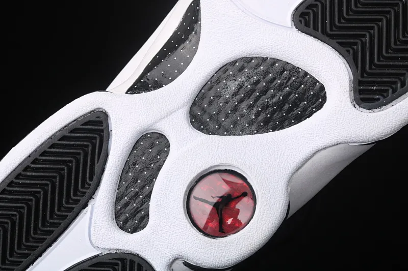 All Categories Air Jordan Jordan Series Basketball Shoes Air Jordan 13 Air Jordan 13 "Reverse He Got Game" AJ13 Joe 13 Reverse Panda Love and Respect First Layer Real Carbon Real Cat Eyes 414571-061